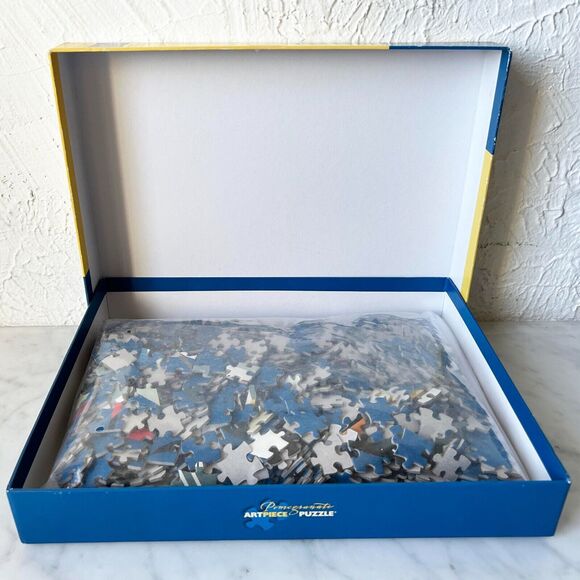 Charley Harper Art Mystery of the Missing Migrants 1000 Pc Puzzle Birds-Complete - Picture 4 of 8